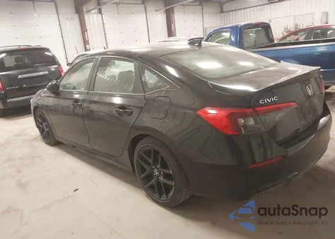 2022 Honda Civic Sport z USA, uszkodzony, nr VIN 2HGFE2F51NH567414